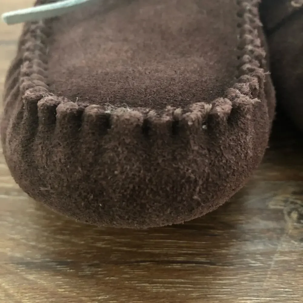 Ugg Kids Dakota Slippers Dark Brown Size 2